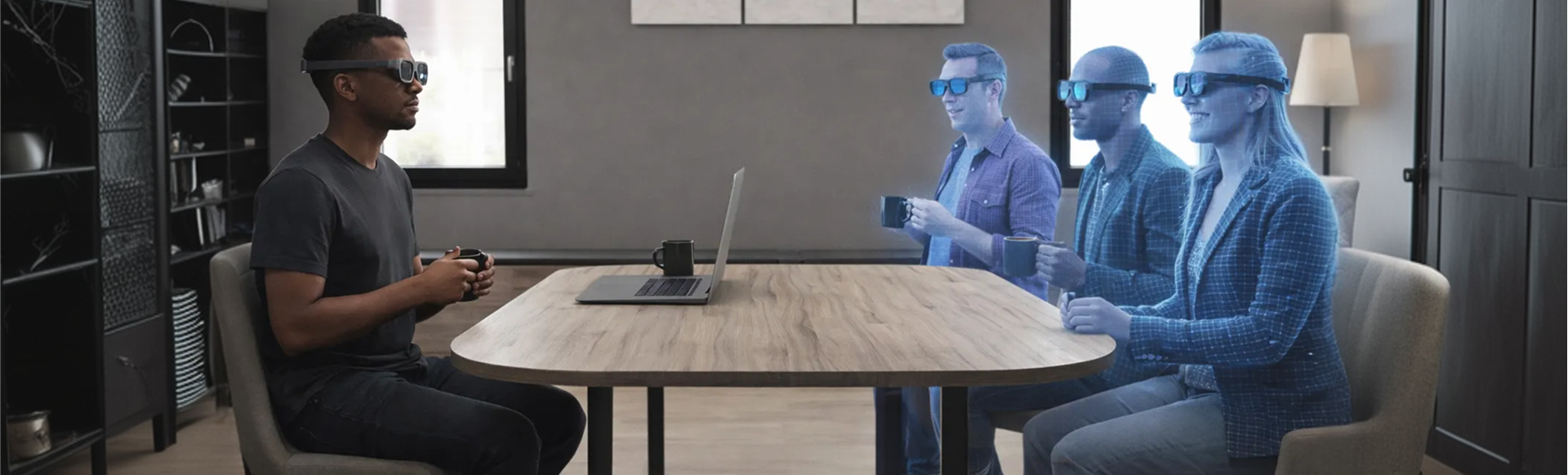 real-time hologram communication