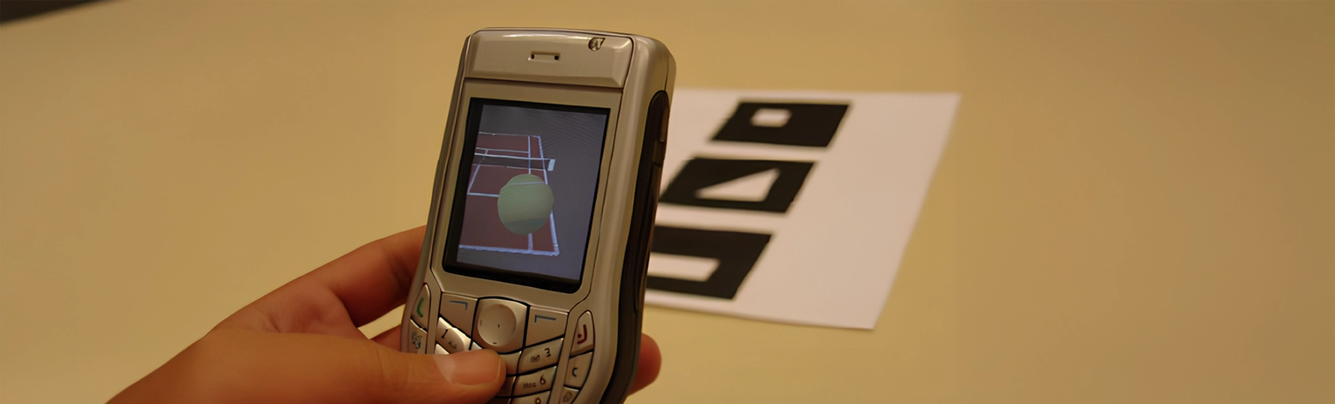 the very first AR app