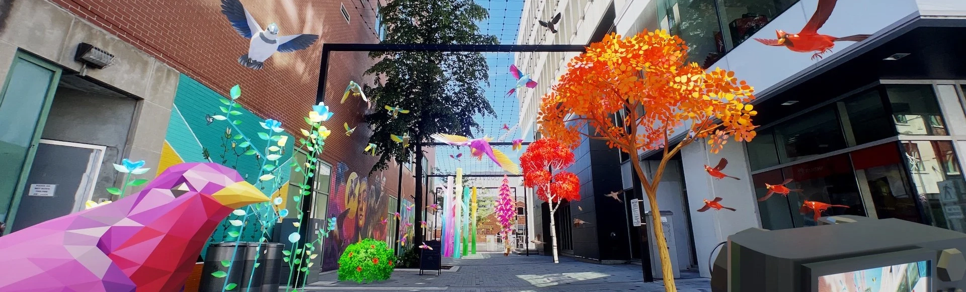 Permanent interactive installations