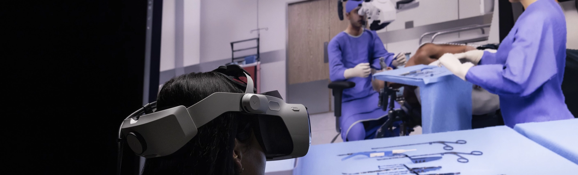 VR platform in medical 